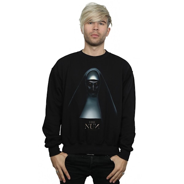 The Nun Herr Film Affisch Sweatshirt XXL Svart Black XXL