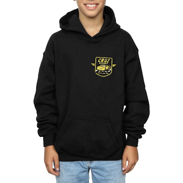 Disney Boys Cars Cruz Ramirez Faux Pocket Logo Hoodie 9-11 År Black 9-11 Years