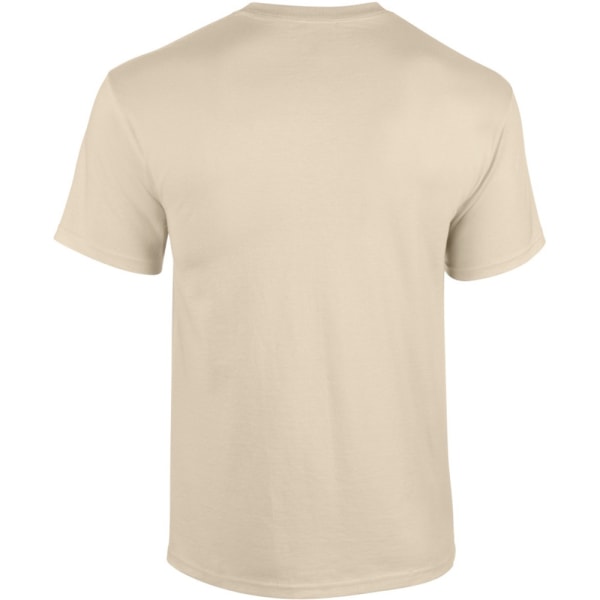 Gildan Herr kraftig bomull kortärmad T-shirt 3XL Sand Sand 3XL