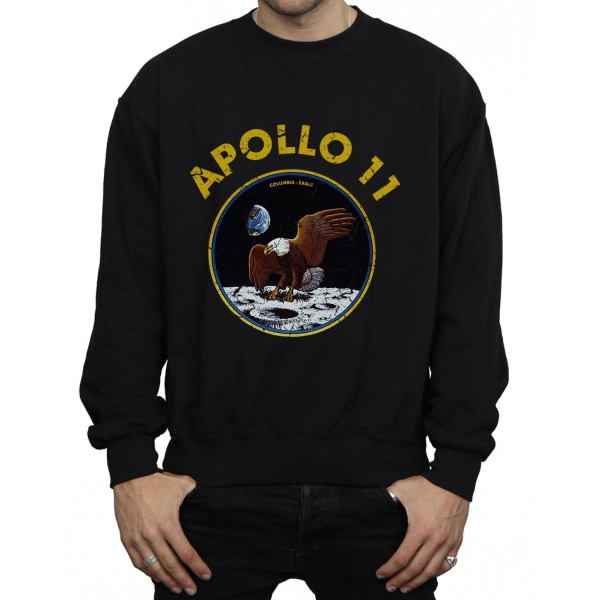 NASA Herr Klassisk Apollo 11 Sweatshirt L Sports Grey Sports Grey L
