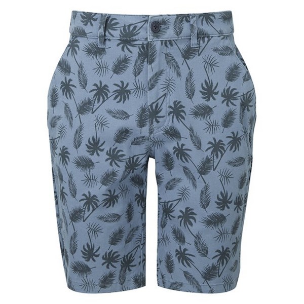 Wombat Herr Palm Print Shorts M Blå Blue M