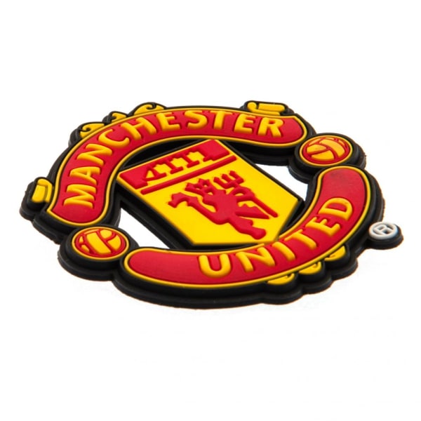 Manchester United FC 3D Kylskåpsmagnet En one size Röd Red One Size