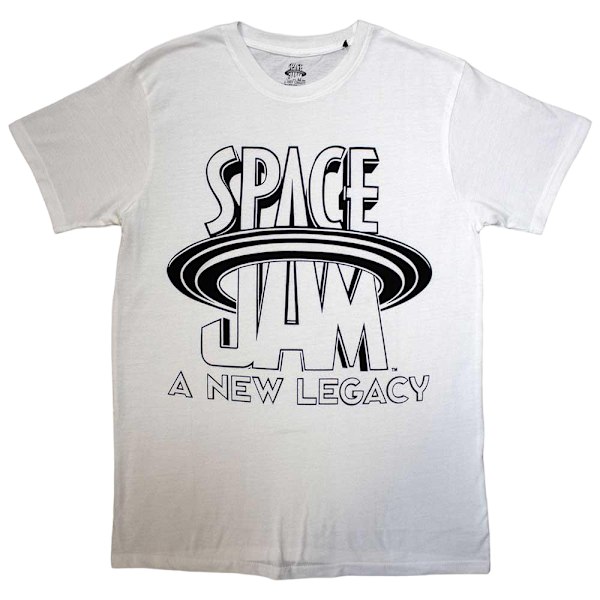 Space Jam: A New Legacy Unisex Vuxen Logo T-shirt XL Vit White XL