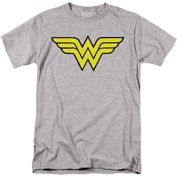 Wonder Woman Herr Logotyp T-shirt M Sports Grå Sports Grey M