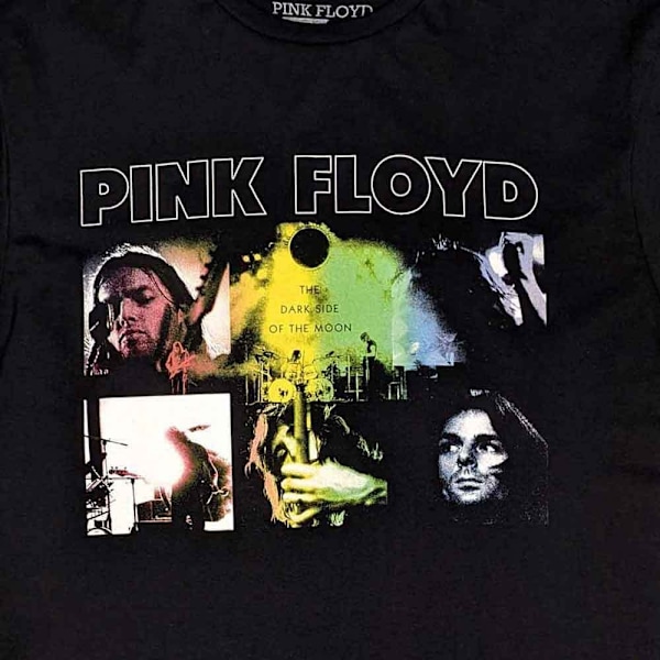 Pink Floyd Unisex Adult Poster Cotton T-Shirt S Svart Black S