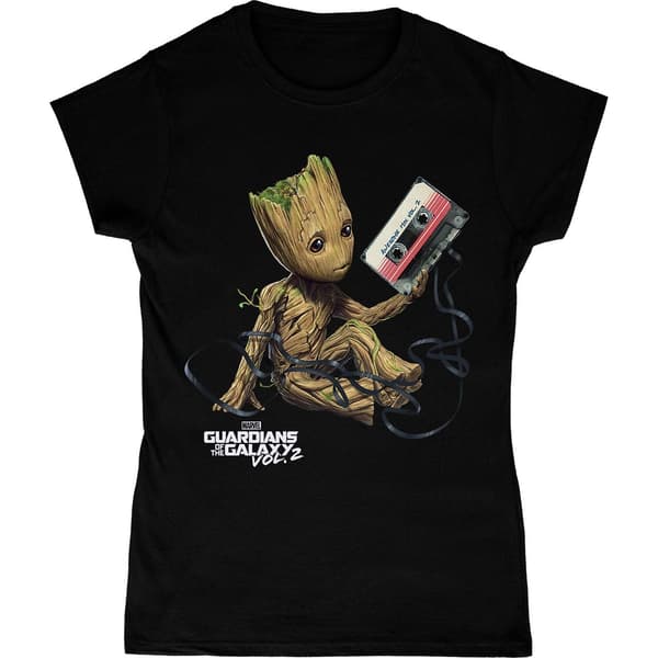 Marvel Dam Guardians Of The Galaxy Groot Tejp Bomull Black S