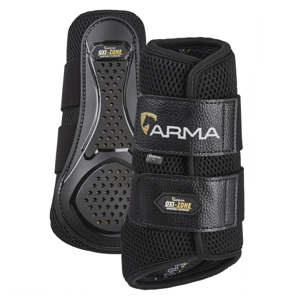 ARMA Oxi-Zone hästborstskydd (2-pack) X Full Black Black X Full