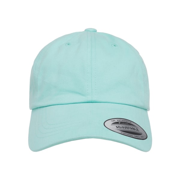 Flexfit By Yupoong Persika Bomullstwill Dad Cap En Storlek Diamon Diamond Blue One Size