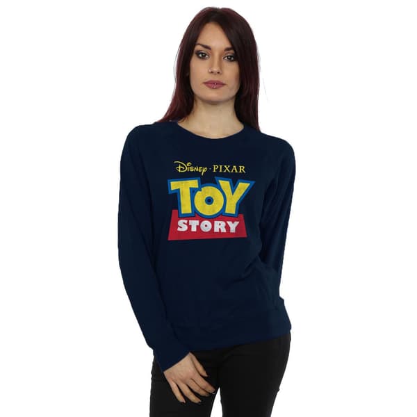 Disney Dam/Dam Toy Story Logotyp Tröja S Mörkblå Deep Navy S