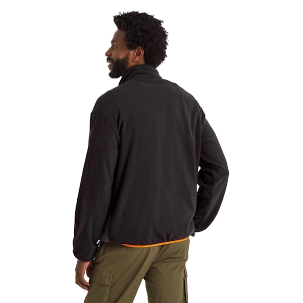 TOG24 Herr Horth Tryckknapp Fleece Topp M Svart Black M