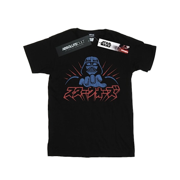 Star Wars Kanji Darth Vader T-shirt för män, 4XL, svart Black 4XL