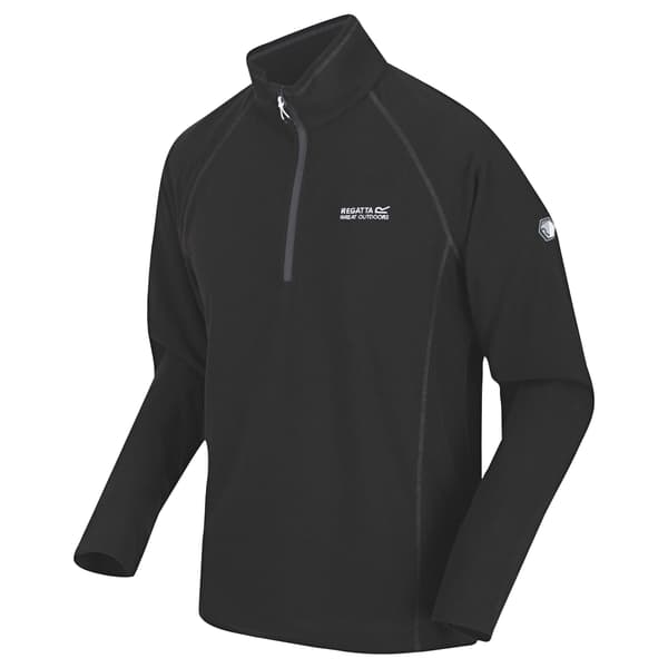 Regatta Great Outdoors Montes Fleece Jumper med trattkrage för män 3X Ash 3XL