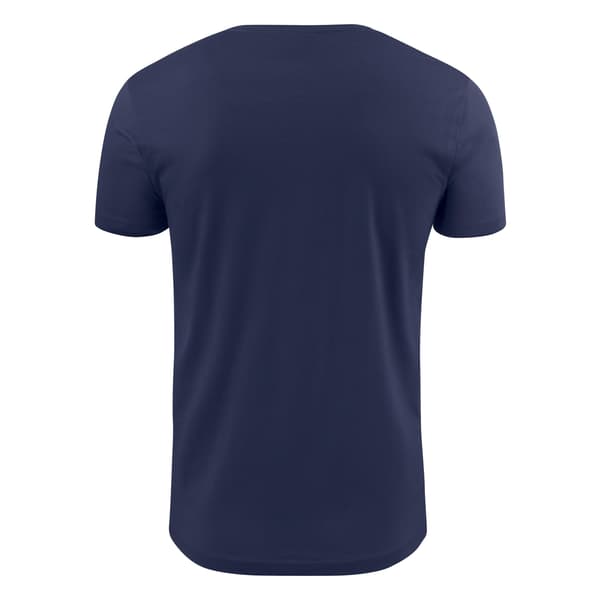 Printer Herr V-ringad T-shirt XL Marinblå Navy XL