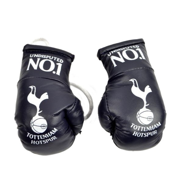 Tottenham Hotspur FC No 1 Boxningshandskar Bilhängare One Size Whi White/Navy Blue One Size