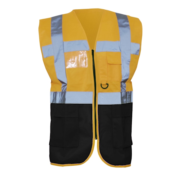 Yoko Hi-Vis Premium Executive/Manager Väst / Jacka (Paket Orange/Black M