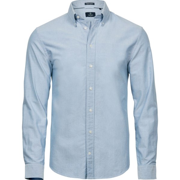 Tee Jays Mens Perfekt Oxford Skjorta L Ljusblå Light Blue L
