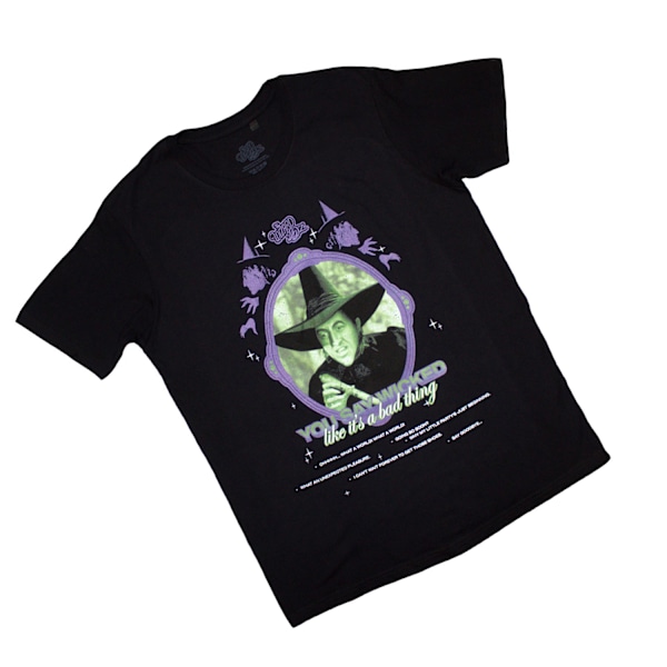 Trollkarlen från Oz Unisex Vuxen You Say Wicked T-Shirt M Svart Black M