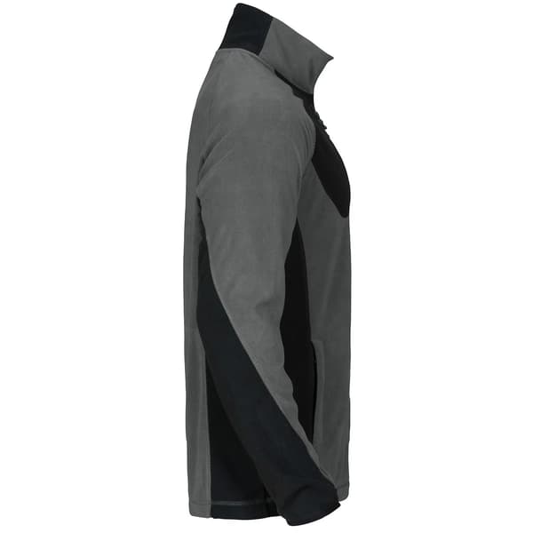 Projob Herr Prio Microfleece Raglan Fleecejacka 5XL Grå Grey 5XL