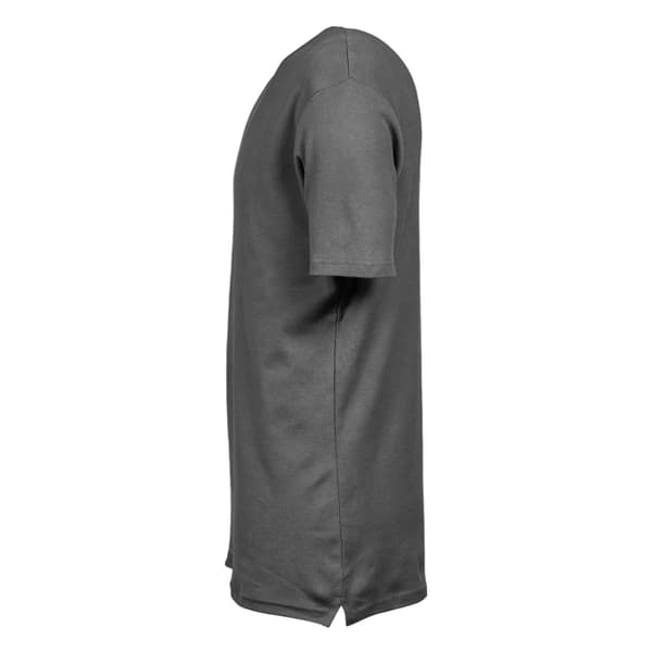 Tee Jays Herr Interlock T-shirt L Puddergrå Powder Grey L