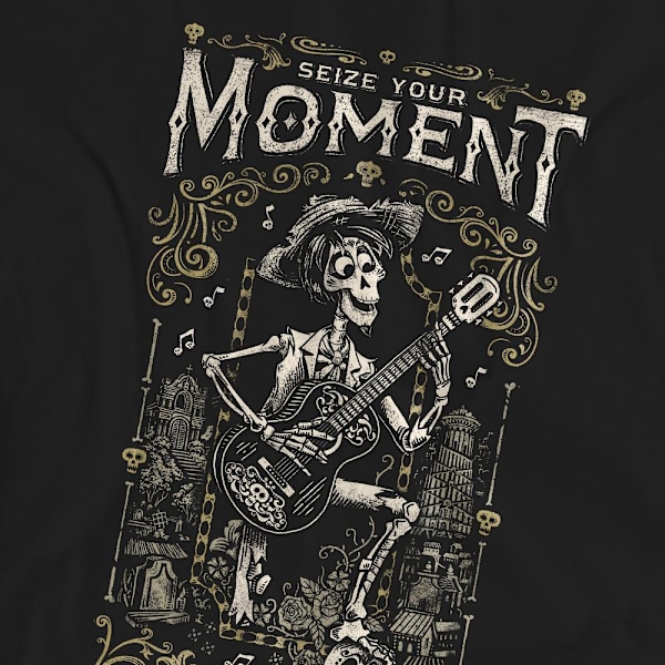 Coco Unisex Vuxen Seize Your Moment Recuerdame Hector T-Shirt X Black XL