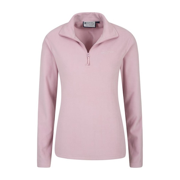 Mountain Warehouse Dam/Damer Camber Halv Zip Fleece Top S L Light Pink S