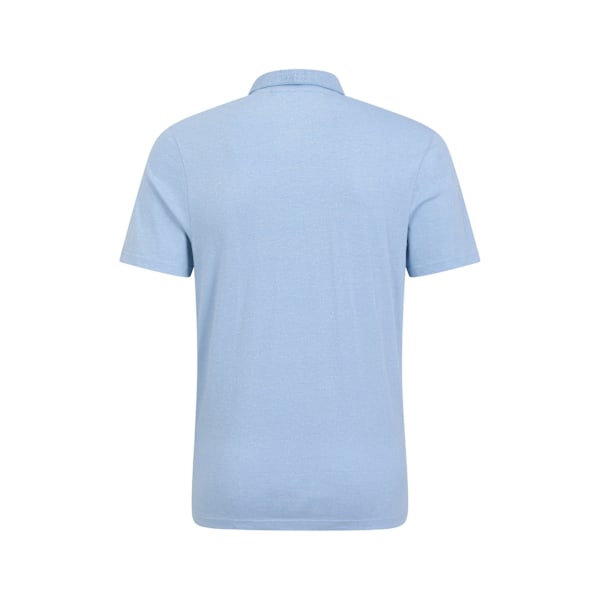 Mountain Warehouse Cordyline Texturerad Pikétröja Herr M Ljusblå Pale Blue M