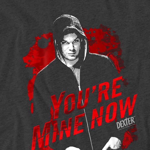 Dexter Unisex Vuxen Dark Passenger T-Shirt 3XL Kolgrå Charcoal 3XL