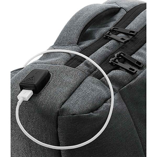 Quadra Q-tech Charge Konvertibel Ryggsäck One Size Granite Marl Granite Marl One Size