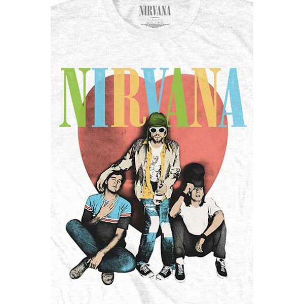 Nirvana Unisex Vuxen Trapper Hat Bomull T-Shirt L Vit White L