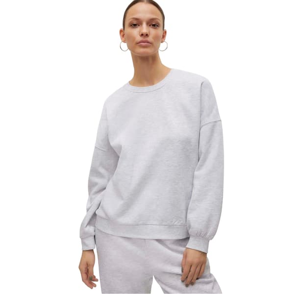 Vero Moda Oversized sweatshirt för dam Ljusgrå M (UK 10) Light Grey Melange 10 UK