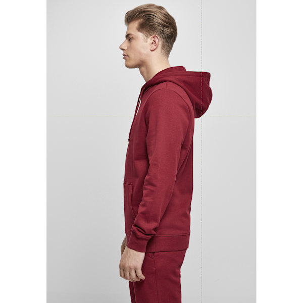 Bygg ditt varumärke Herr Basic Hoodie S Bourgogne Burgundy S