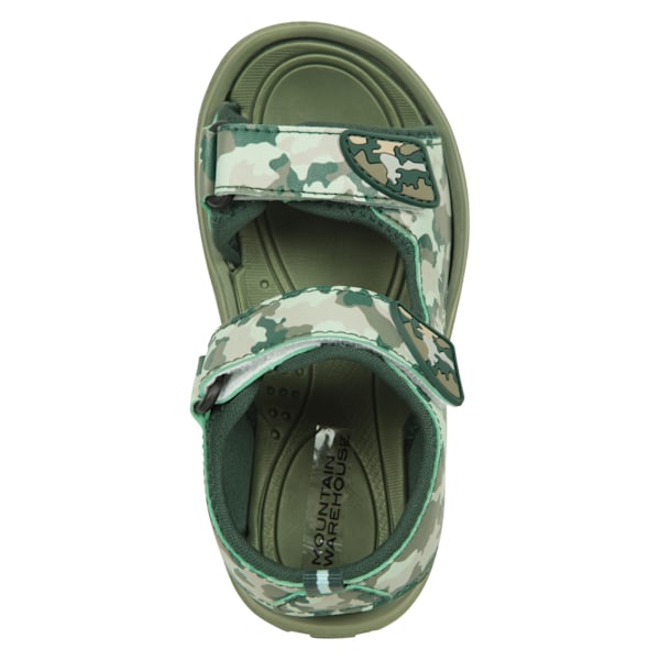 Mountain Warehouse Pojkar Kamouflage Sandaler 7 UK Barn Grön Green 7 UK Child