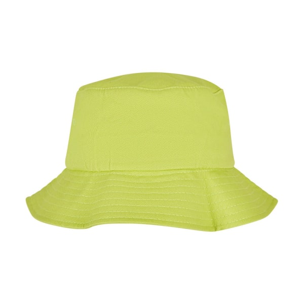 Flexfit Unisex Vuxen Twill Bucket Hat One Size Green Glow Green Glow One Size