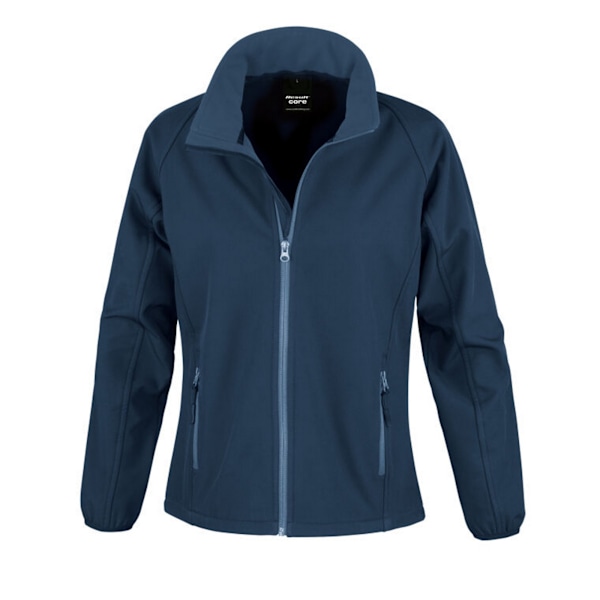 Result Dam/Kvinnor Softshell Väst S Marinblå Navy S