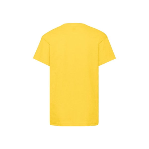 Fruit of the Loom Barn/Barn Original T-shirt 3-4 år Gul Yellow 3-4 Years