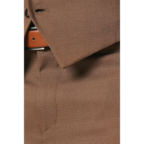 Burton herr Weave Plain Slim Suit byxor 32R koppar Copper 32R