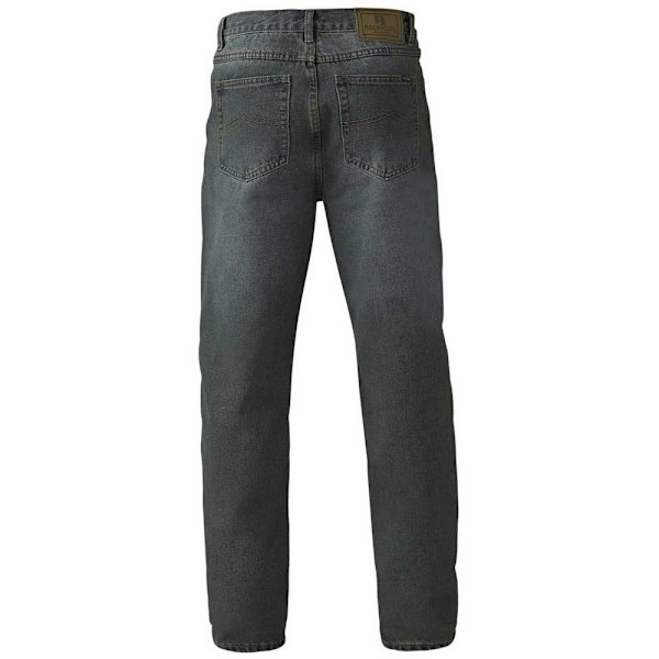 Duke Herr D555 Rockford Denim Comfort Jeans 40L Dirty Denim Dirty Denim 40L