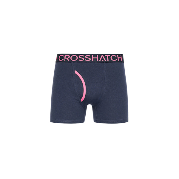 Crosshatch Herr Trioglow Boxer Shorts (3-pack) M Marinblå Navy M