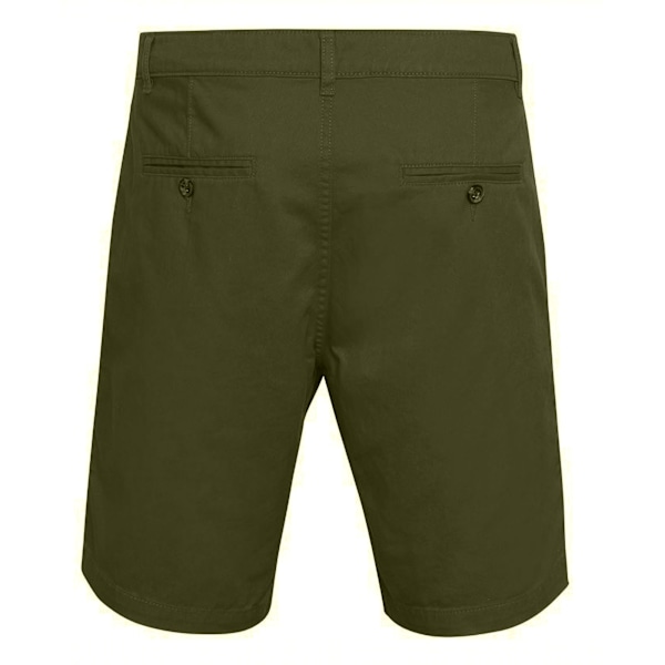 Asquith & Fox Herrkläder Casual Chino Shorts XL Olive Olive XL