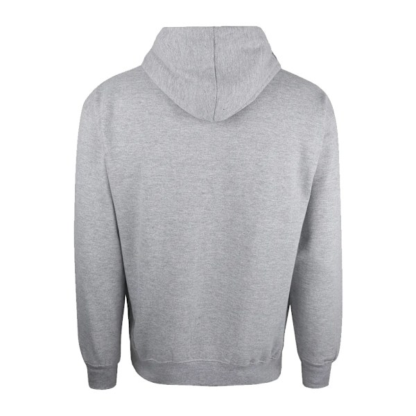 Tillbaka till framtiden Herrar Logotyp Hoodie S Grå Grey S