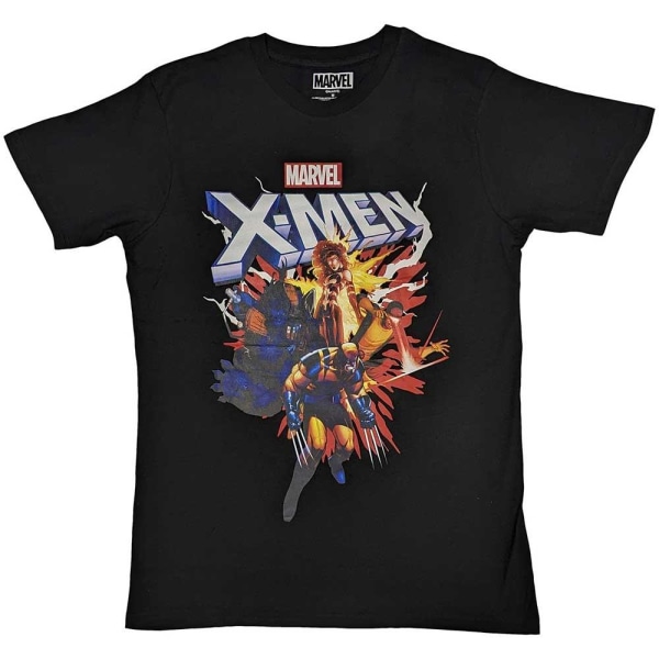 X-Men Unisex Vuxen Comic T-Shirt XXL Svart Black XXL