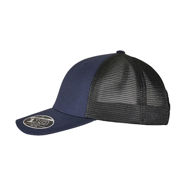 Flexfit Unisex Adult 110 Canvas Strukturerad Trucker Cap One Size Navy/Black One Size