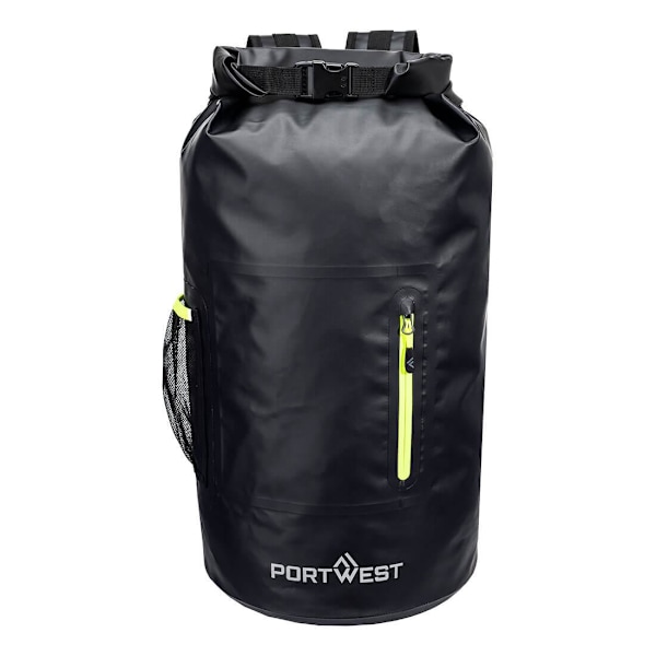 Portwest 30L Vattentät Ryggsäck En Storlek Svart Black One Size