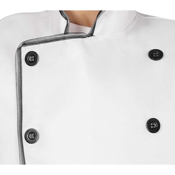 Fiestas Guirca Barn/Kids Kockdräkt Set 7-9 År Vit/ White/Grey 7-9 Years