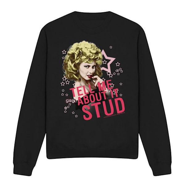 Grease Unisex Vuxen Tell Me About It Stud Sweatshirt XL Svart Black XL