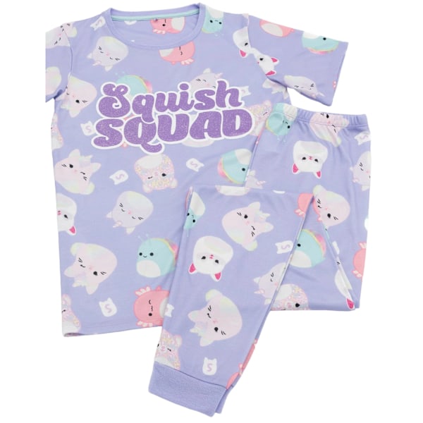 Squishmallows Pyjamas för barn 7-8 år Lila Purple 7-8 Years