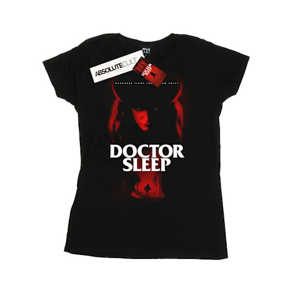 Doctor Sleep Dam/Kvinnor Rose The Hat Bomull T-shirt M Svart Black M