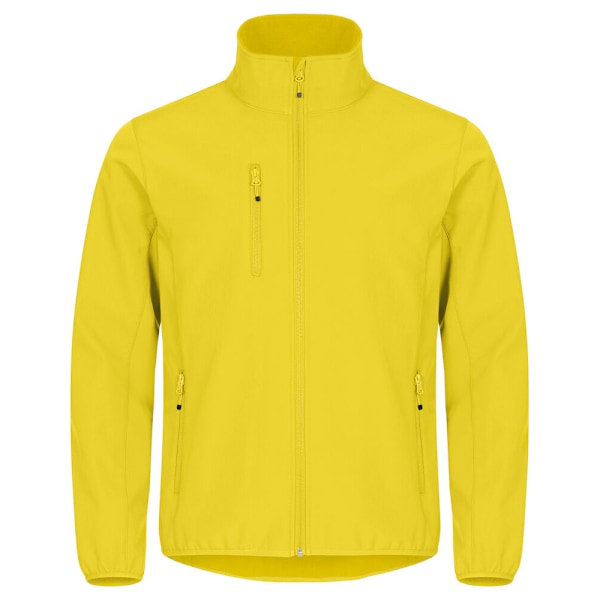 Clique Herr Klassisk Soft Shell Jacka XXL Citron Lemon XXL