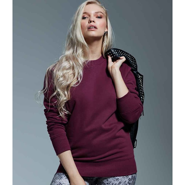 Anthem Unisex Vuxen Ekologisk Sweatshirt M Bourgogne Burgundy M
