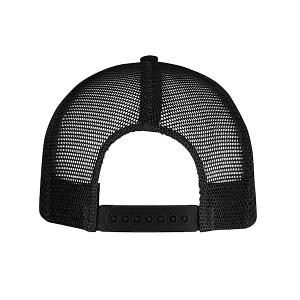 Beechfield Unisex Vuxen Snapback Trucker Cap One Size Svart/Svart Black/Black One Size